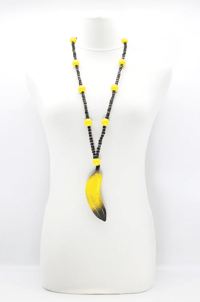 Banana Pendant Necklace