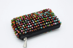 Hand-crocheted Beads Bag - Small - Hand-painted