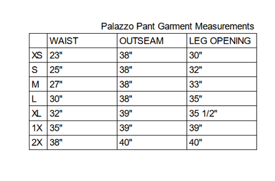 PALETTE BASICS Palazzo Pant