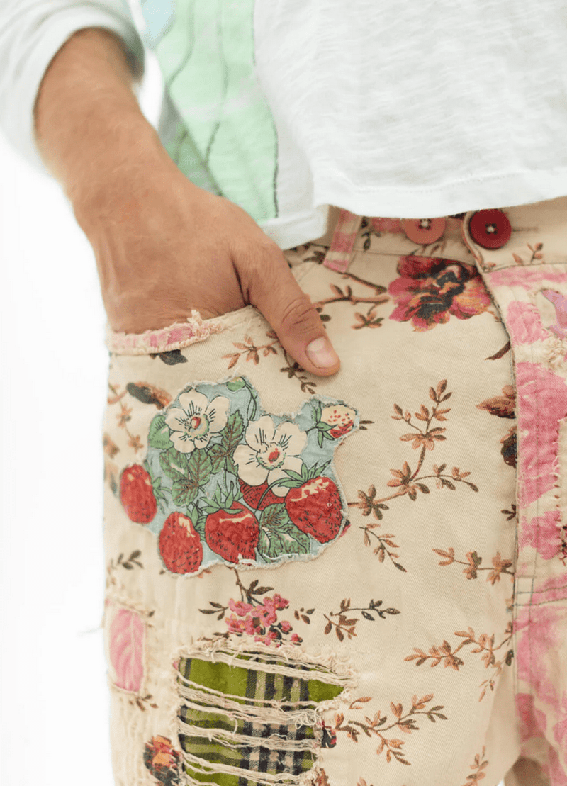 Floral Miner Denim