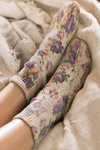 Floral Lil Dipper Socks