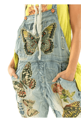 Butterfly Applique Overalls