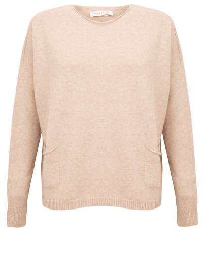 Jodie 2 Pocket Crop Sweater