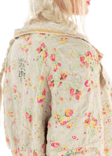 Linen Floral Contessa Jacket