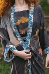 Wild Beauty Kimono With Peacock