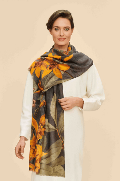 Botany Bliss Wool Scarf