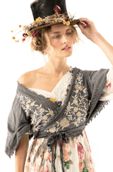 Adelaide Embroiderd Wrap Top