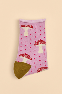 Tiny Toadstools Socks