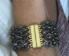 Oxidized Silver Knox 5 Strand Bracelet