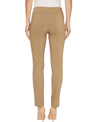 Taupe Pull-on Ankle Pant