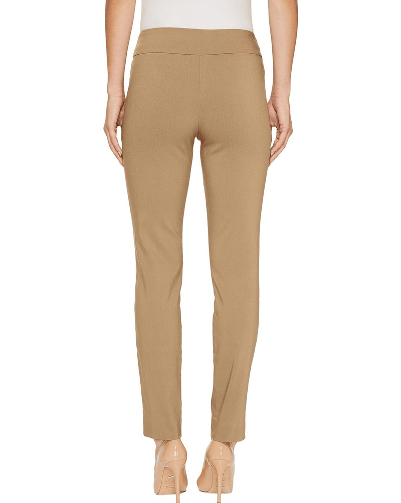Taupe Pull-on Ankle Pant