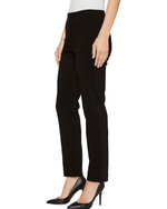 Black Pull-on Ankle Pant