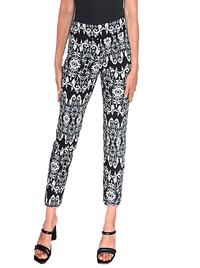 Print Pull-on Ankle Pant