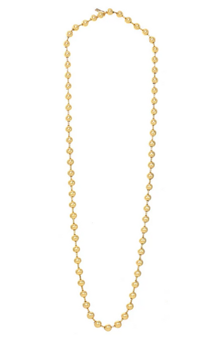 Antique Gold Long Radmilla Necklace