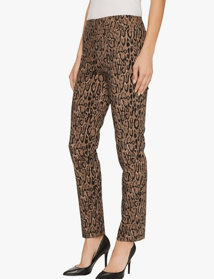 Print Pull-on Ankle Pant