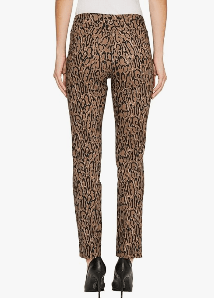 Print Pull-on Ankle Pant