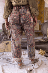 Applique Miner Pants