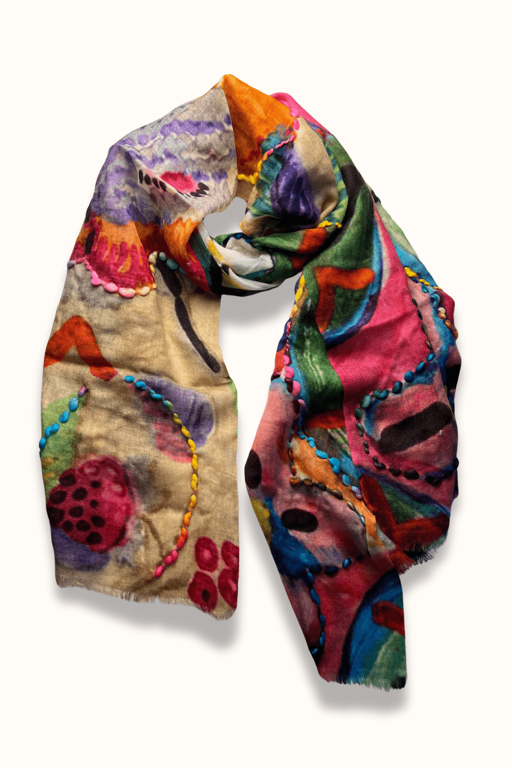 Sorbet Abstract Scarf