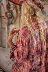 Patchwork Idgy Ruffle Shirt