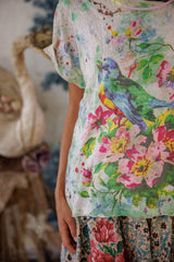 Floral Songbird Art Class T