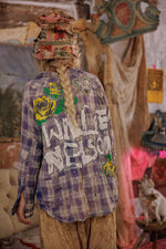 Willie Nelson Kelly Western Shirt