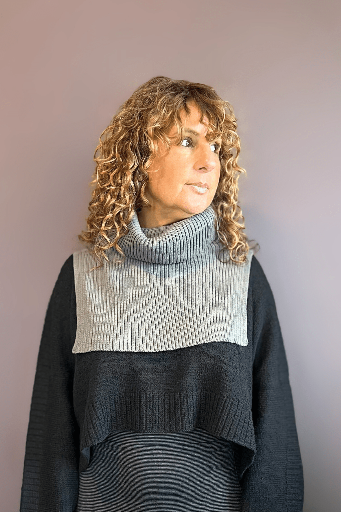 Collar Scarf (Grey)