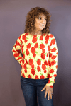 Roses Crewneck Sweater (Butter)
