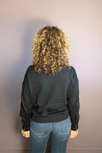 Zip Sleeve Sweater