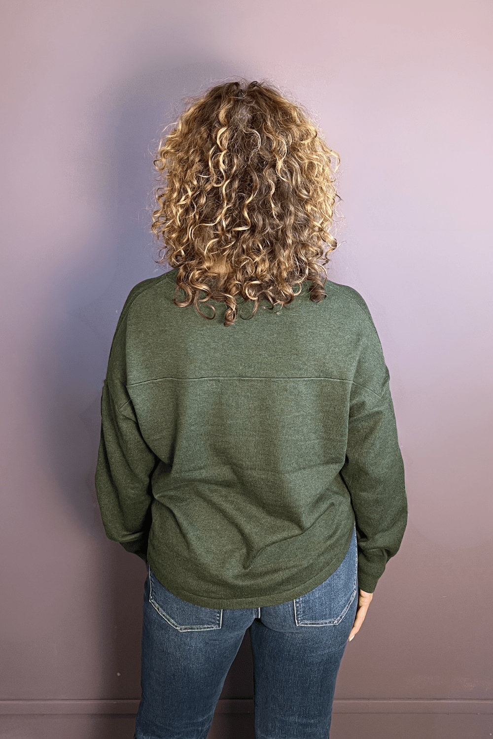 Zip Sleeve Sweater