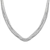 Adalina Necklace (Rhodium)