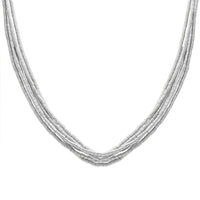 Adalina Necklace (Rhodium)