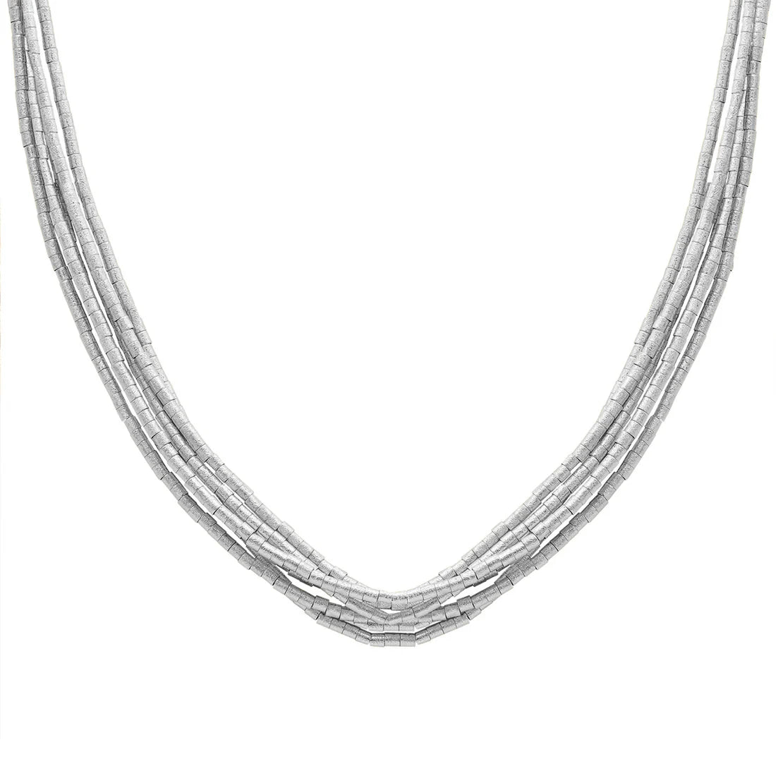 Adalina Necklace (Rhodium)
