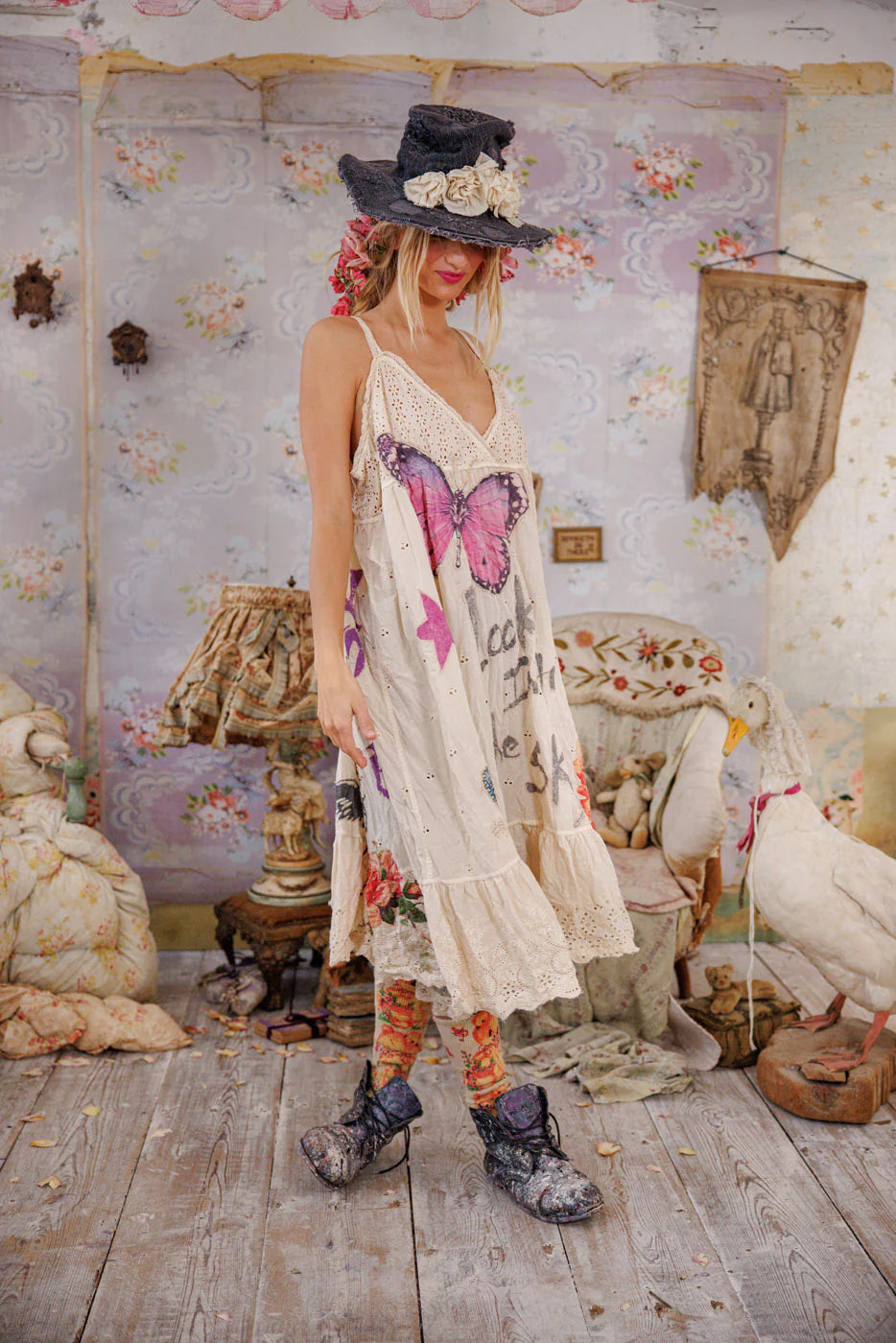 Eyelet Avril Tank Dress