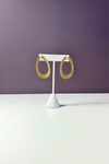 Axelle Gold Open Loop Earrings