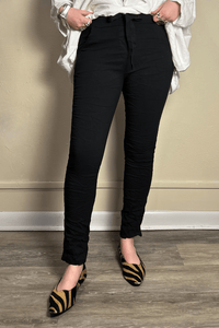 Drawstring Skinny Pull-On Pant