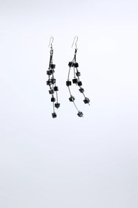 Crystal Cube Earrings