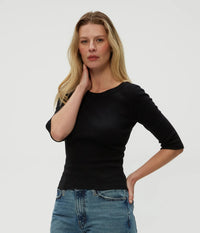 Dot 3/4 Sleeve T