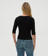 Dot 3/4 Sleeve T