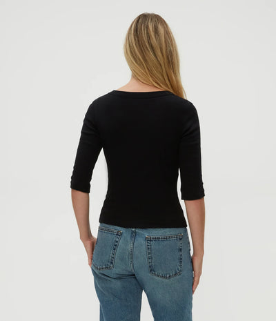 Dot 3/4 Sleeve T
