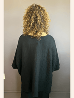 Black Gauze Alina Top