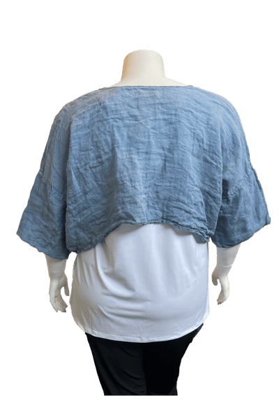 Linen Cropped Topper