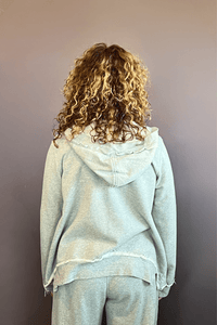 Heather Grey Crop Jacket