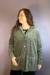 Lux Cord Car Coat