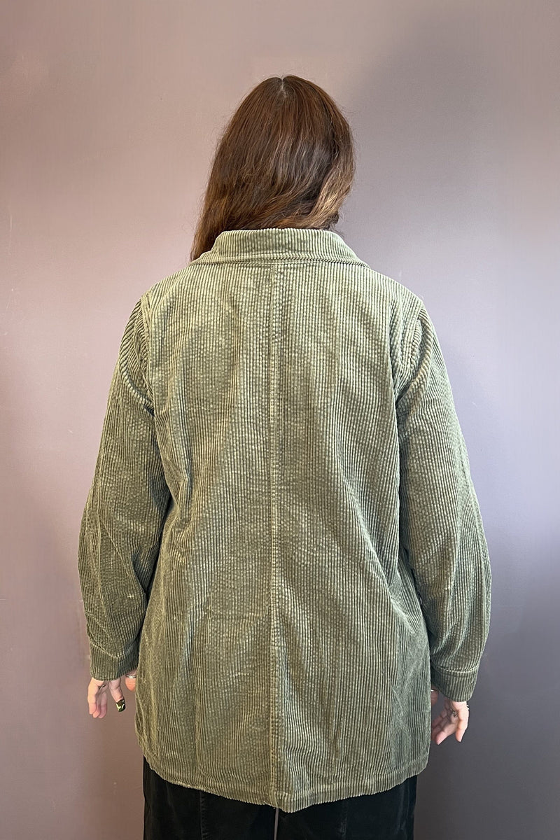 Lux Cord Car Coat