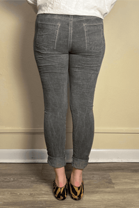 Drawstring Skinny Pull-On Pant