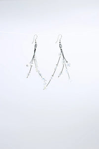 Crystal Cube Earrings