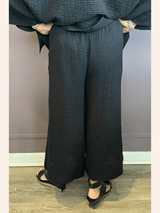 Black Gauze Amma Pant