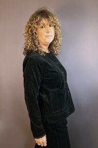 Velvet Crop Jacket