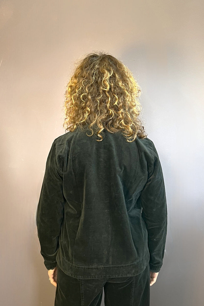 Velvet Crop Jacket