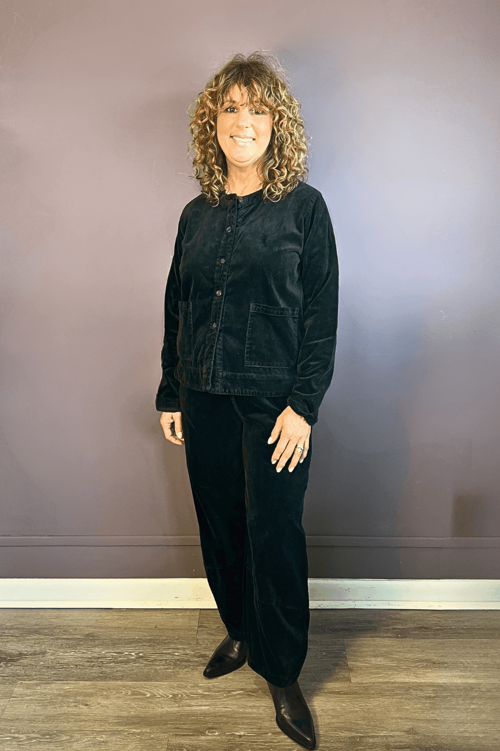 Velvet Lantern Pant